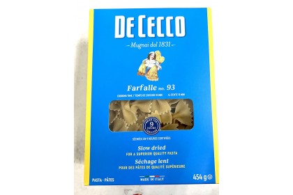 DECECCO FARFALLE NO.93  454G PASTA 