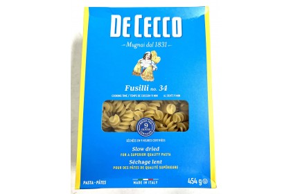 DECECCO FUSILLI NO.34  454G PASTA 