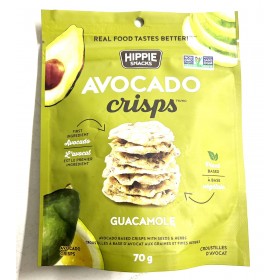 HIPPIE SNACKS AVOCADO CRISPS GUACAMOLE 70G
