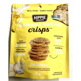 HIPPIE SNACKS BANANA BREAD ORIGINAL70G