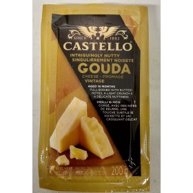 CASTELLO GOUDA CHEESE FROMAGE AGED 16  MONTHS 200G