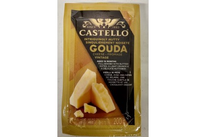 CASTELLO GOUDA CHEESE FROMAGE AGED 16  MONTHS 200G