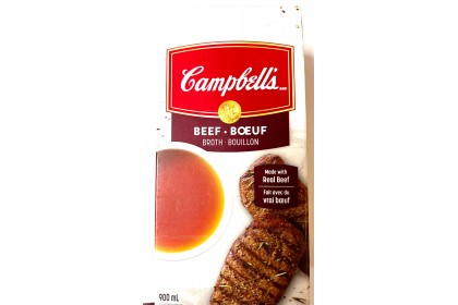 CAMPABELLI BEEF BROTH 900 ML