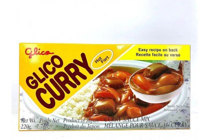 Glico Curry Curry Sauce Mix Hot 220gr