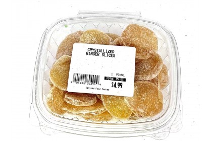 Crystalized Ginger Slices