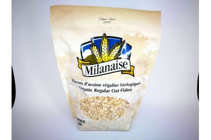 MILANAISE ORGANIC REGULAR OAT FLAKES 