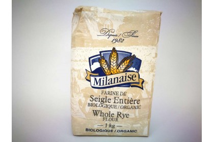 MILANAISE WHOLE RYE FLOUR 1 KG 