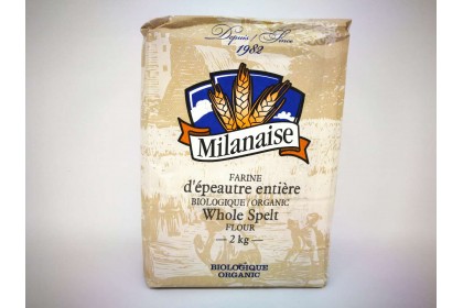 MILANAISE WHOLE SPELT FLOUR 2 KG 