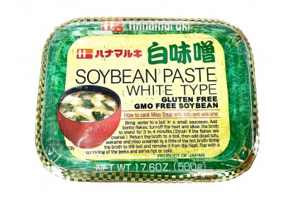 MISO Soy Bean Paste White Type Gluten Free 500g