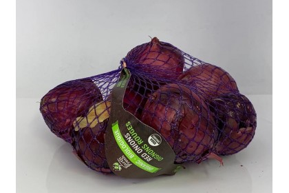 Organic Red Onion Bag 