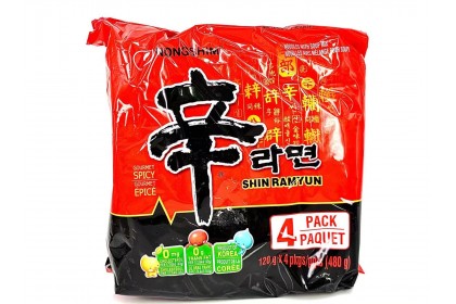 Nongshim Instant Noodles 4Packs 480gr