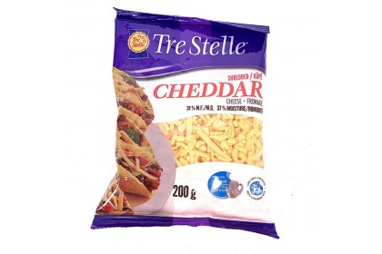 Trestelle Cheddar shredded 200g