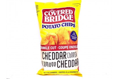 Covered Bridge Potato Chips   Cheddar Cheese  170 G