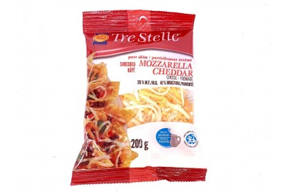 Trestelle Mozzarella Cheddar Shredded 200g