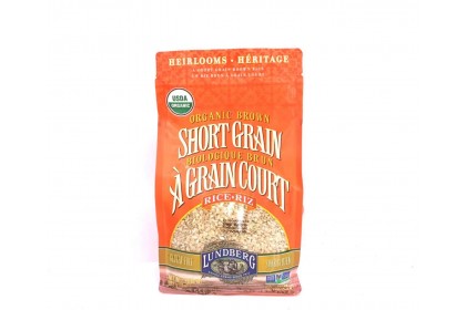 Lundberg Organic Brown Short Grain Rice 907g