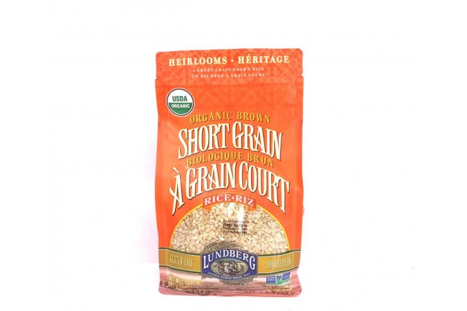 Lundberg Organic Brown Short Grain Rice 907g