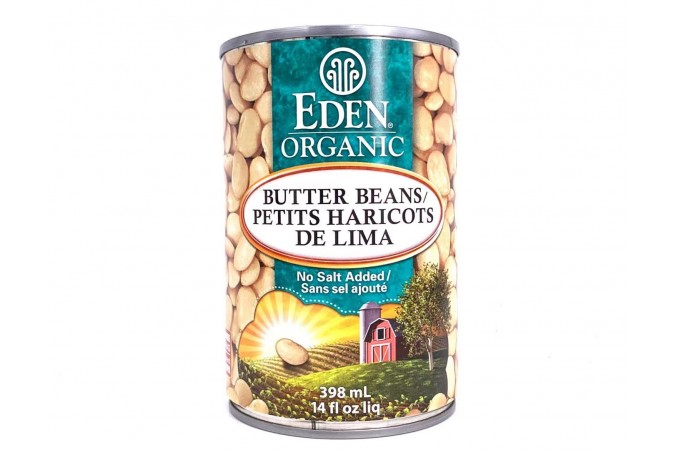 Eden Organic Butter Peas 398ml
