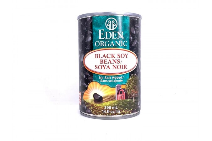 Eden Organic  Black Soy Beans 398ml