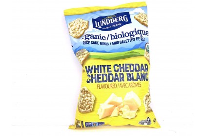 Lundberg White Cheddar Rice Cake Minis 142g