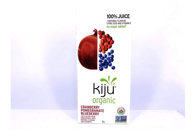 Kiju Organic Cranberry &Pomegranate & Blueberry  Juice   1L