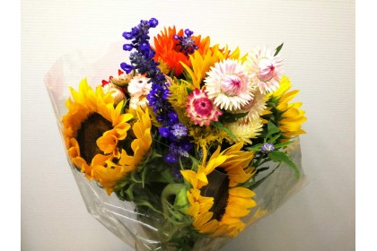SUNFLOWER MIX BOUQUET