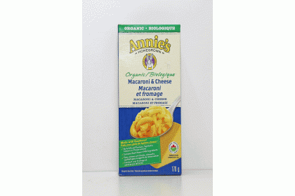 Annie's Homegr own Organic Macaroni  Cheese 170g