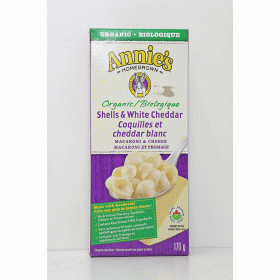  Annie's Homegr own Organic Shells / White Cheddar Macaroni and Cheese 170 g