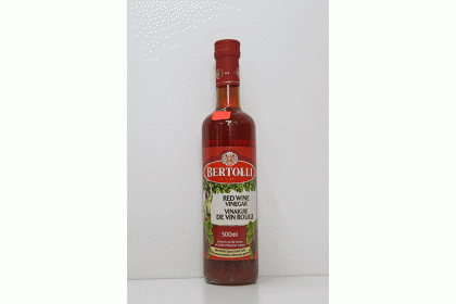 Bertolli Red Wine Vinegar 500ml. Jess tree 1000 ml