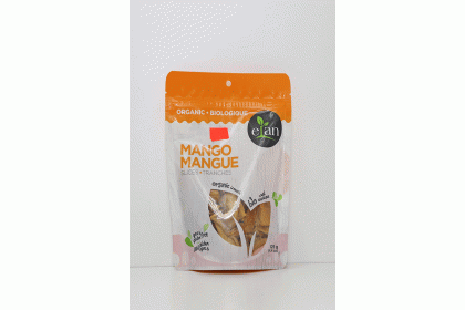Elan Organic Mango Slices 125g