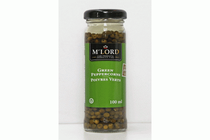 M'Lord Green Peppercorns 100 ml
