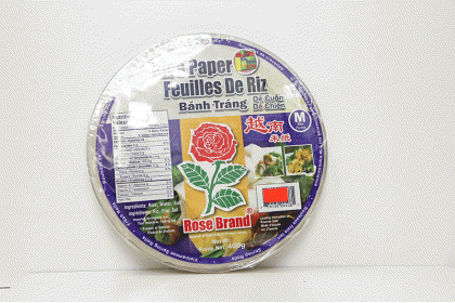 Rice Paper Rose Brand   400g Circle