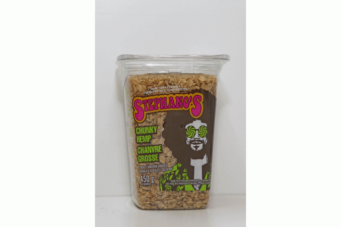 Stephano's Chunky Hemp 450g  granola