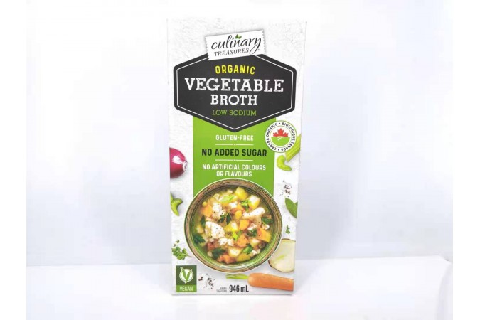 Culinary Vegetable Broth  Organic 946 ml