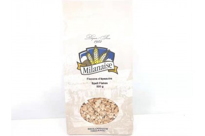 Milanaise Organic Spelt  Flakes 500 G