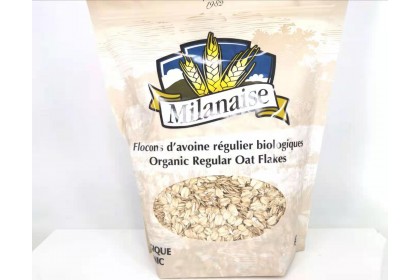 Milanaise Organic Regular Oat Flakes 1 KG