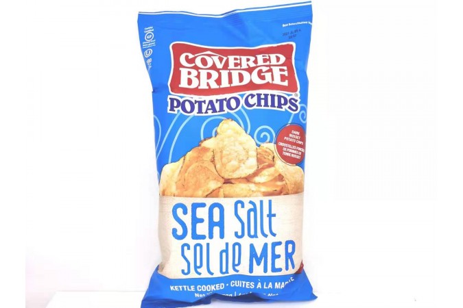 Covered Bridge Potato Chips Sea Salt  170 G