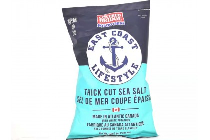 Covered Bridge Potato Chips   thick  cut sea salt 170 g