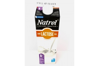 Milk 1L Natrel 1% Lactosse Free Partly Skimmed  