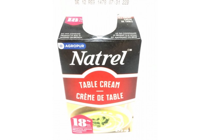 Cream Sealtest 18%  Table  473ml