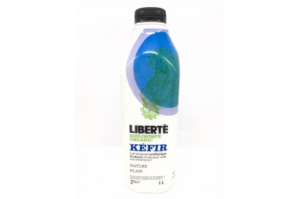 yogurt Liberte 1L Plain Flavoured milk Organic 
