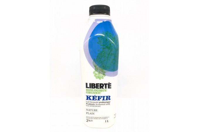 yogurt Liberte 1L Plain Flavoured milk Organic 