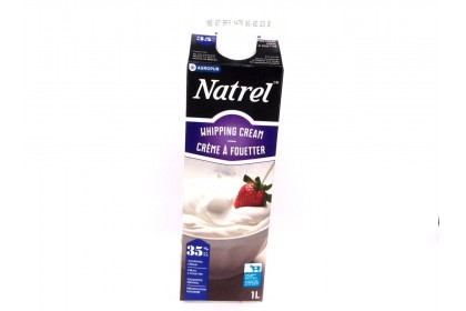 cream Natrel 35% whipping  1L