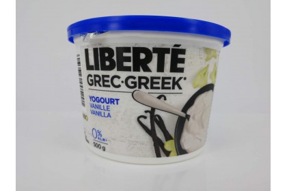 Yogurt Vanilla Greek 2% 750 g