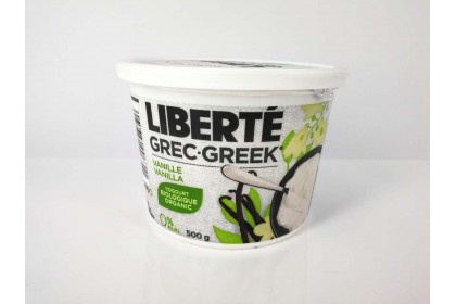 Yogurt  Vanilla Greek  2% 500g